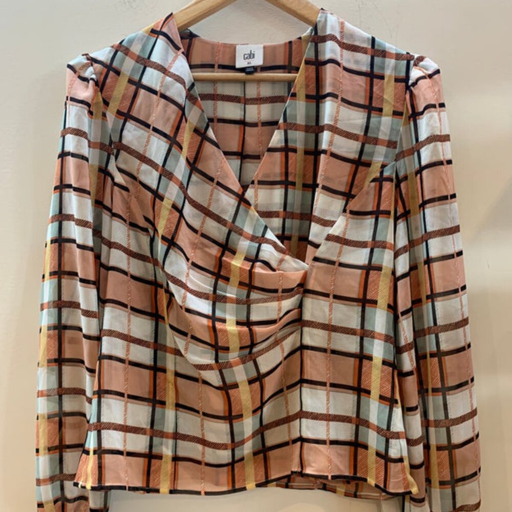 Cabi The Whist Blouse Style # 6295 - Women's Size Extra Small